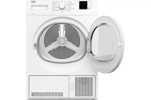 Сушильна машина Beko конденсаційна, 7кг, B, 54см, дисплей, підсвітка барабану, білий