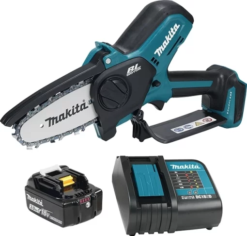 Пила ланцюгова акумуляторна Makita LXT DUC101SF 18В акб 1х2А·год ЗП DC18SD 10см 2кг