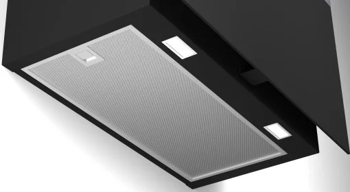 Витяжка Bosch похила, 60см, 649м.куб/год, чорний