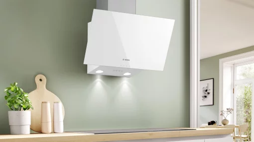 Витяжка Bosch похила, 60см, 360м.куб/год, білий