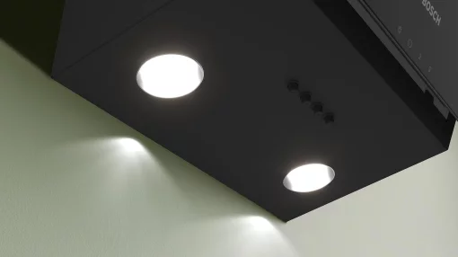 Витяжка Bosch похила, 60см, 360м.куб/год, чорний