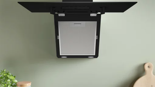 Витяжка Bosch похила, 60см, 400 м.куб/год, чорний