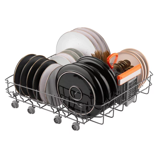 Посудомийна машина ARDESTO, 15компл., А+++, 60см, дисплей, 3й кошик, гігієн.обробка, авт.відкр.дверей, білий