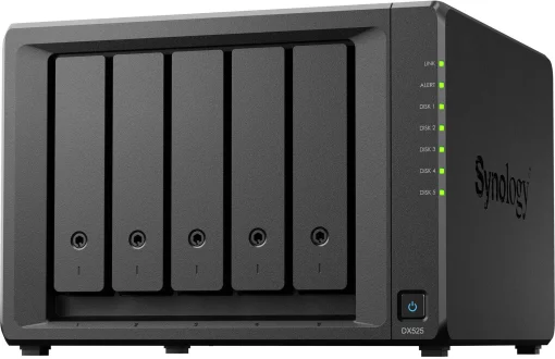 Розширення мережевого сховища Synology DX525