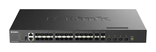Комутатор D-Link DXS-3410-32SY 28xSFP+. 4xSFP28, L3
