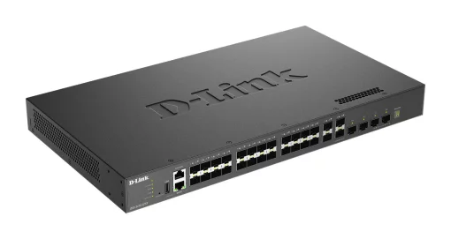 Комутатор D-Link DXS-3410-32SY 28xSFP+. 4xSFP28, L3