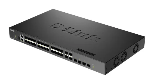 Комутатор D-Link DXS-3410-32SY 28xSFP+. 4xSFP28, L3