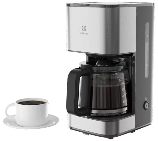 Кавоварка Electrolux крапельна 1.375л, мелена, метал