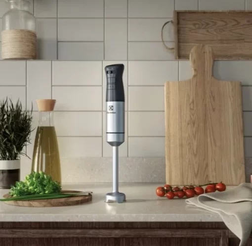 Блендер Electrolux заглибний 800Вт, 3в1, чаша-700мл, чопер, чорний-метал