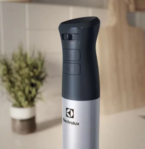 Блендер Electrolux заглибний 800Вт, 3в1, чаша-700мл, чопер, чорний-метал