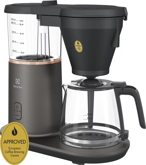 Кавоварка Electrolux крапельна 1.25л, мелена, чорний