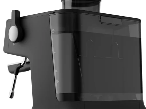 Кавоварка Electrolux ріжкова, 3л, зерно+мелена, ручний капуч, кавомолка, підігрів чашок, подача гар. води, чорний