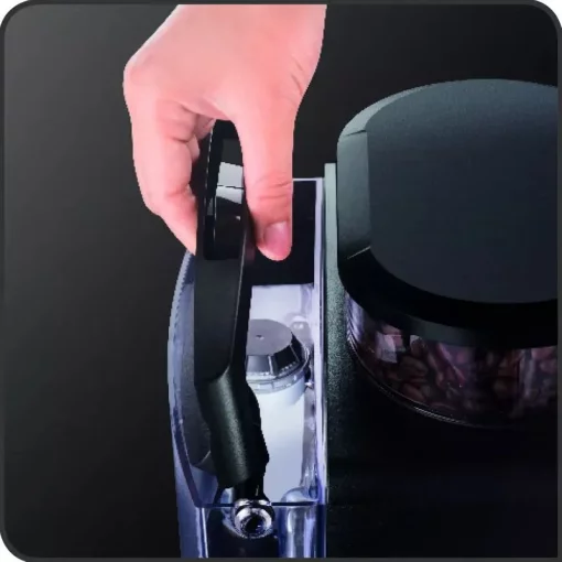 Кавомашина Krups Essential 1.7л, зерно, автомат.капучинатор, білий