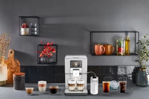 Кавомашина Krups Intuition Experience+ 3л, зерно, автомат.капучинатор, дисплей, авторецептів - 7, сенcор.керування, сріблястий