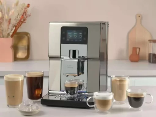 Кавомашина Krups Intuition Experience+ 3л, зерно, автомат.капучинатор, дисплей, авторецептів - 7, сенcор.керування, сріблястий