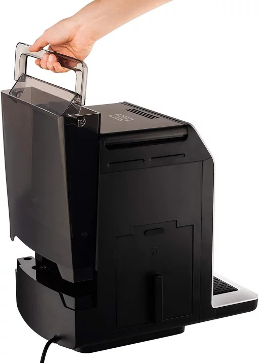 Кавомашина Krups Evidence 2.3л, зерно, автомат.капучинатор, дисплей, авторецептів - 11, сенсор.керування, сіро-чорний