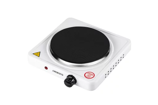 Плитка настільна Ardesto електрична, конфорок - 1 на 1.5кВт, керування - мех., білий