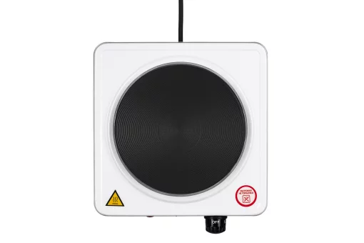 Плитка настільна Ardesto електрична, конфорок - 1 на 1.5кВт, керування - мех., білий