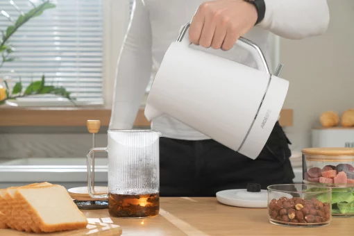 Електрочайник Ardesto Timeless Elegance, 1.7л, Otter, пластик, білий матовий