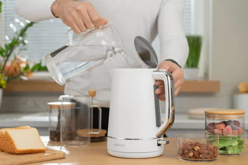 Електрочайник Ardesto Timeless Elegance, 1.7л, Otter, пластик, білий матовий