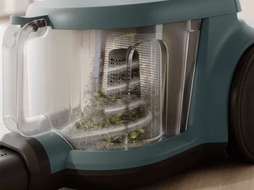 Пилосос Electrolux контейнерний, 850Вт, конт пил -2л, HEPA12, 3 насадки, зелений