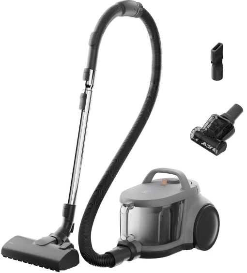 Пилосос Electrolux контейнерний, 850Вт, конт пил -2л, HEPA12, 3 насадки, сірий