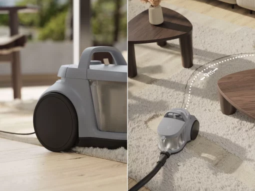 Пилосос Electrolux контейнерний, 850Вт, конт пил -2л, HEPA12, 3 насадки, сірий