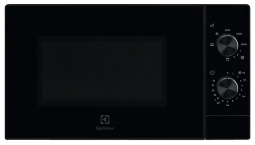 Мікрохвильова піч Electrolux, 20л, мех. керування, 800Вт, гриль, чорний