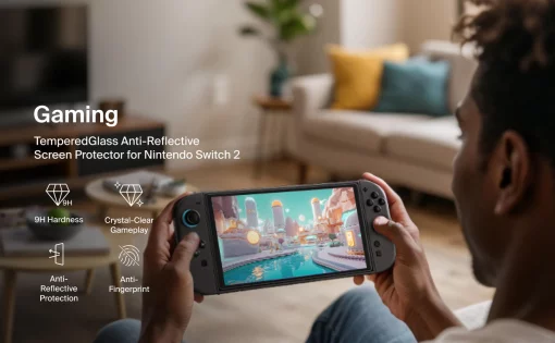 Захисне скло Belkin для Nintendo Switch 2 Anti-Reflective