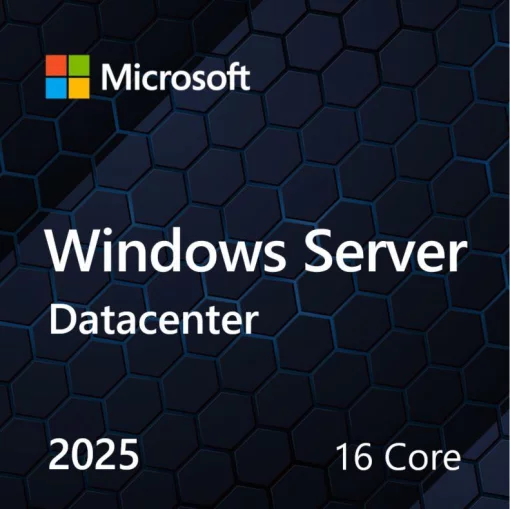 Примірник ПЗ Microsoft Windows Server 2025 Datacenter 16 Core англ, ОЕМ на DVD носії