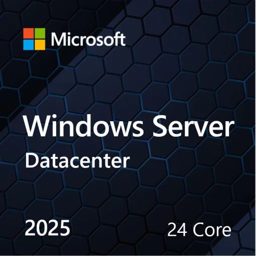 Примірник ПЗ Microsoft Windows Server 2025 Datacenter 24 Core англ, ОЕМ на DVD носії