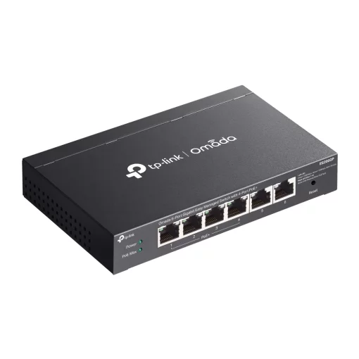 Комутатор TP-LINK ES206GP  6xGE (4xPoE), 65W, WebSmart
