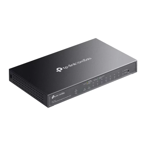 Комутатор TP-LINK ES210GMP  10xGE (8xPoE), 123W, WebSmart