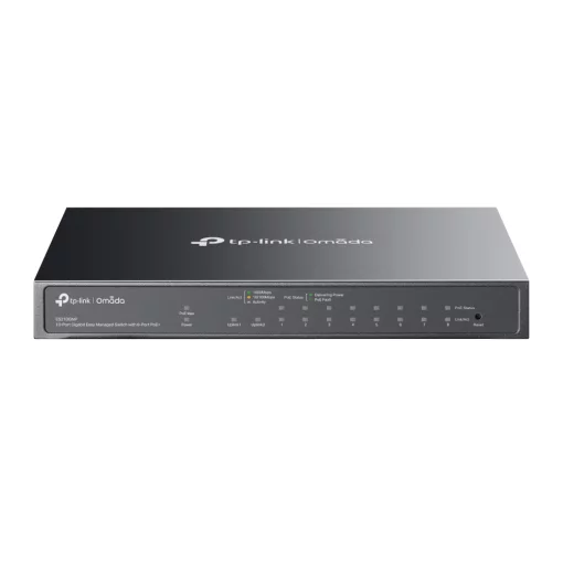 Комутатор TP-LINK ES210GMP  10xGE (8xPoE), 123W, WebSmart