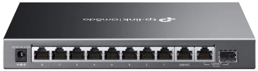 Комутатор TP-LINK ES210GMP  10xGE (8xPoE), 123W, WebSmart