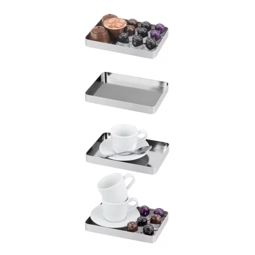 Кавоварка Catler капсульна Renzo 1.6л, капсули, мелена кава, сенсорне керування, автоматичний капучинатор, чорний