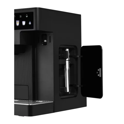 Кавоварка Catler капсульна Renzo 1.6л, капсули, мелена кава, сенсорне керування, автоматичний капучинатор, чорний