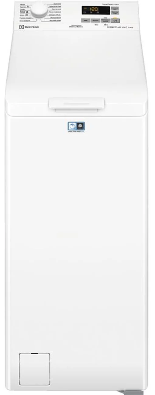 Пральна машина Electrolux вертикальна, 6кг, 1000, A+++, 60см, дисплей, білий