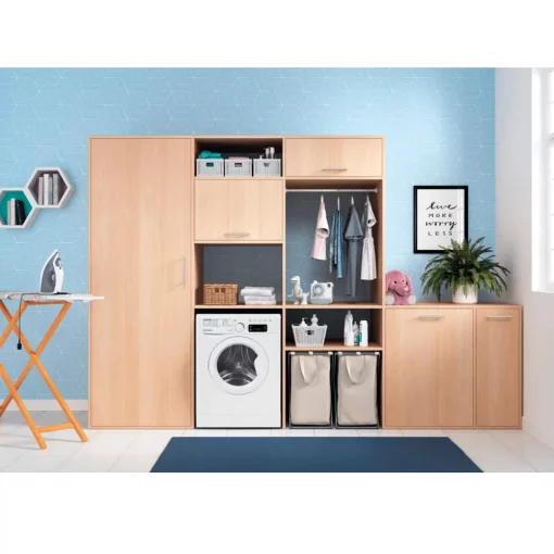 Прально-сушильна машина Indesit фронтальна, 7(5)кг, 1200, A, 54см, дисплей, білий