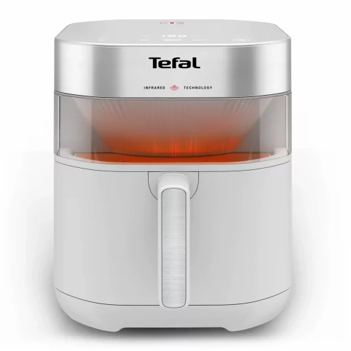 Мультипіч Tefal Easy Fry Infrared, 1500Вт, чаша-7л, сенсорне керув., 8 програм, з віконцем, пластик, світло-сірий