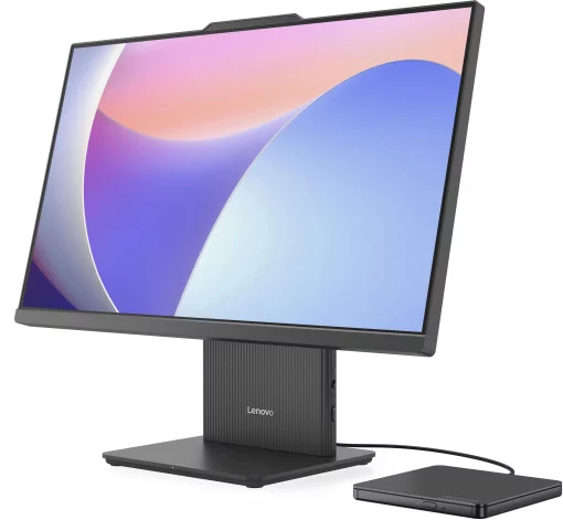Комп'ютер персональний моноблок Lenovo IdeaCentre AIO 27IRH9 27" QHD IPS AG, Intel i5-13420H, 16GB, F1TB, UMA, кл+м, без ОС, сірий