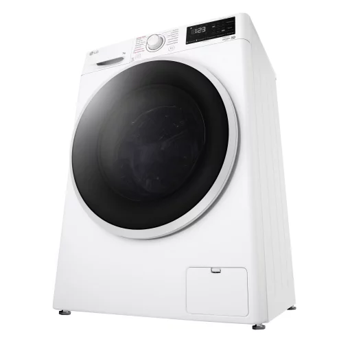 Пральна машина LG фронтальна, 7кг, 1200, A+++, 48см, дисплей, пара, інвертор, білий