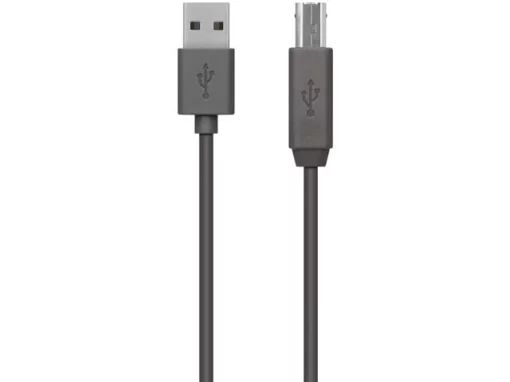 Кабель USB-A > USB-B (AM/BM) синхронізації Belkin 3м, чорний