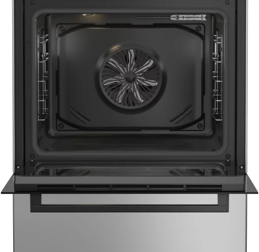 Плита Beko комбінована, 72л, 60x60см, дисплей, конвекція, сірий