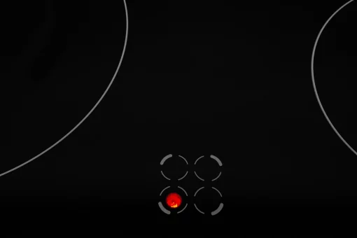 Плита Hansa електрична склокерамічна, 50х60см, 65л, чорний