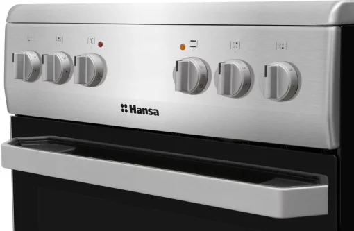 Плита Hansa електрична склокерамічна, 62л, 50x60см, конвекція, нерж