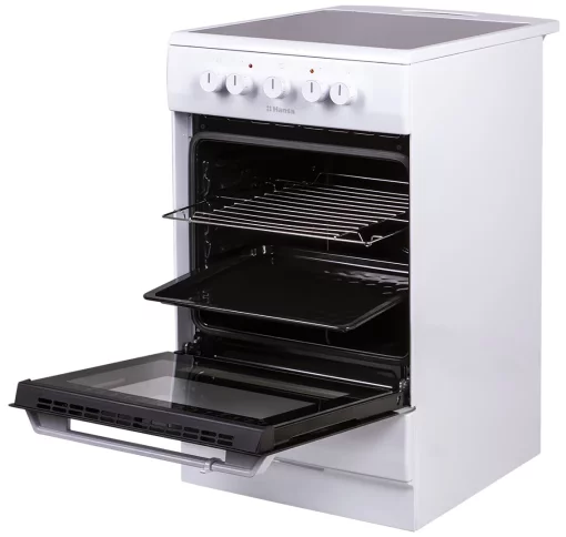 Плита Hansa електрична склокерамічна, 67л, 50x60см, білий
