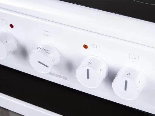 Плита Hansa електрична склокерамічна, 67л, 50x60см, білий