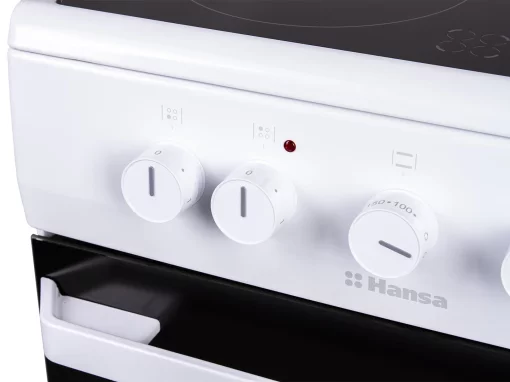 Плита Hansa електрична склокерамічна, 67л, 50x60см, білий