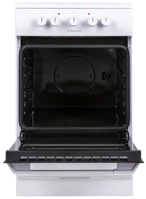 Плита Hansa електрична склокерамічна, 67л, 50x60см, білий